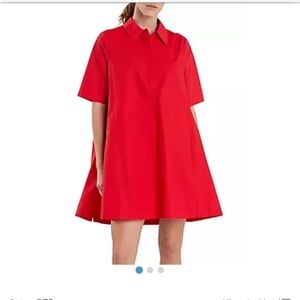 English Factory Red Dress. Worn once